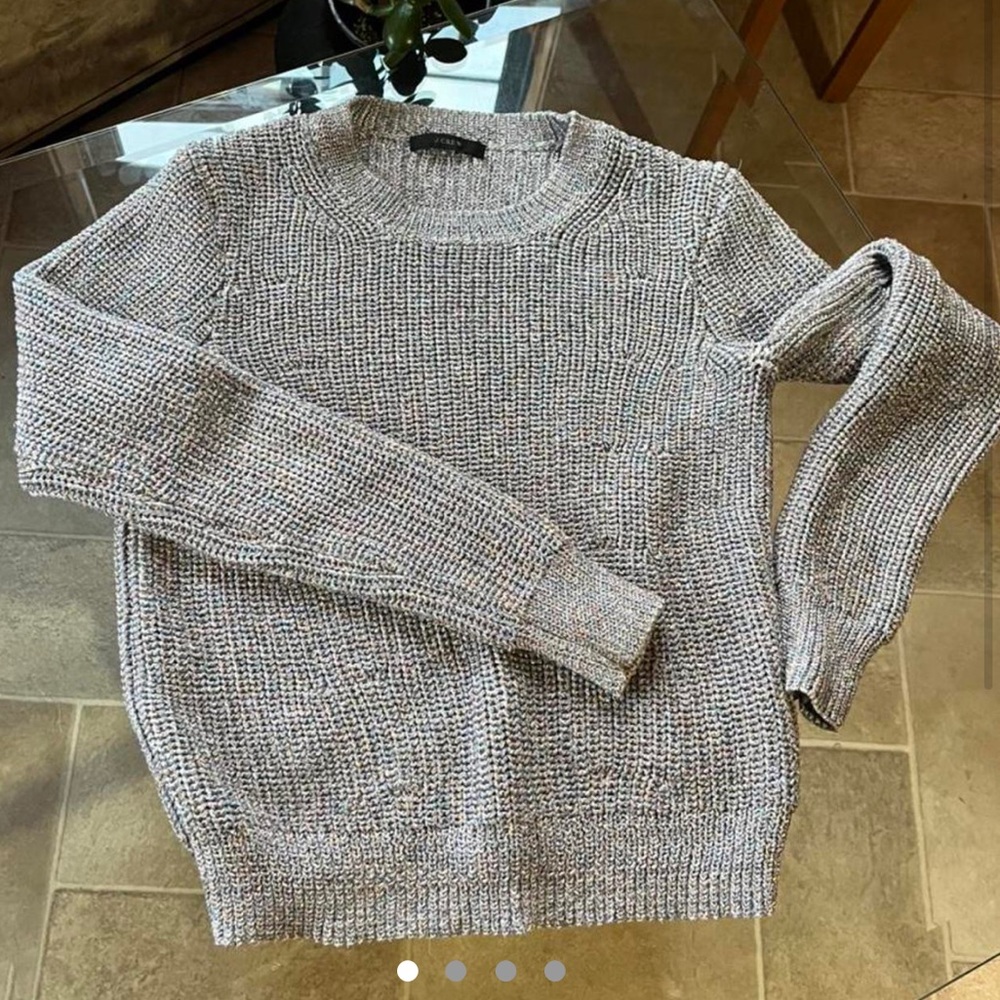Metalic Knit Crewneck - Picture 2 of 9